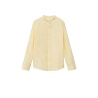 Mango Kids overhemd geel - thumbnail