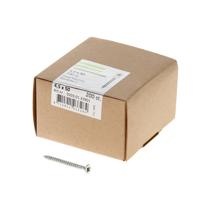 Spaanplaatschroef verzinkt platkop pozidrive-2 4.5X50 voldraad (200) - thumbnail