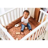 Jollein boxkleed 80x100cm Spot caramel - thumbnail