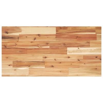 Wastafelblad met olieafwerking 100x40x2 cm massief acaciahout