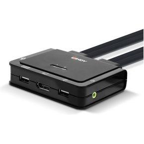 Lindy 42346 KVM-switch Zwart