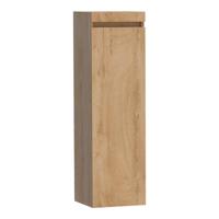 Brauer Joy - Hoge Kast - 120 cm - 1 Deur - Greeploos - Linksdraaiend - Forest Tan - thumbnail