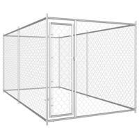 Hondenkennel voor buiten 382x192x185 cm - thumbnail