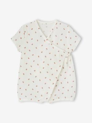 Combishort babymeisje personaliseerbaar ecru Combishort babymeisje personaliseerbaar ecru