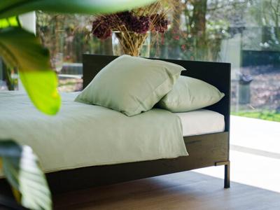 Kayori dekbedovertrek Kiyo Tencel Saliegroen