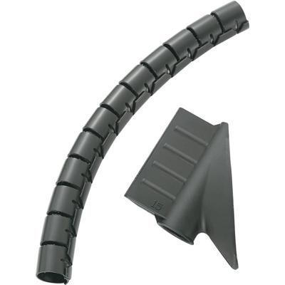 TRU COMPONENTS 1593182 TC-MX-KLT25BK203 Spiraalslang 25 mm (max) Zwart 5 m