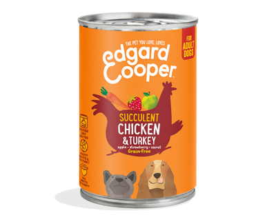 Hond blik kip 400g Edgard & Cooper - Edgard en cooper Hond blik kip 400g Edgard & Cooper - Edgard en cooper
