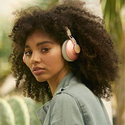 House of Marley Positive Vibration 2 Bt, Draadloze Bluetooth On-Ear Hoofdtelefoon, Geluidsisolatie, Premium Geluid, Microfoon, Opladen Via Usb, 10 Uur Batterijduur, Copper