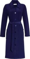 Nachtblauwe fleece badjas Ringella - thumbnail
