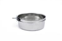 Rvs coop cups met houder en schroefdraad - 15 cm - thumbnail