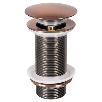 Differnz Differnz pop up large afvoerplug design voor fontein - rood koper