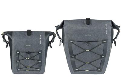 Basil navigator storm m - sportieve en functionele enkele fietstas - zwart