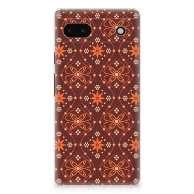 Google Pixel 6A | TPU bumper | Batik Brown