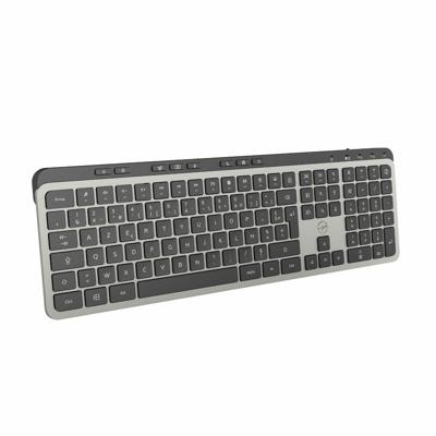 Draadloos toetsenbord - Platte toetsen - MOBILITY LAB - KP450W - AZERTY - FR - Meerdere aansluitingen - Zwart Draadloos toetsenbord - Platte toetsen - MOBILITY LAB - KP450W - AZERTY - FR - Meerdere aansluitingen - Zwart
