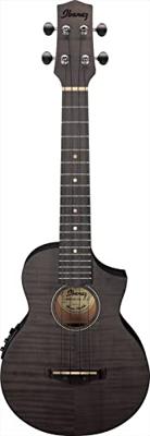 Ibanez UEW12E Black Ice Flat elektrisch-akoestische concert ukelele