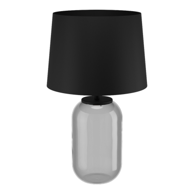 Stars of Light Chique schemerlampCuite met zwarte kap - 390063