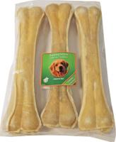 Buffelhuidbotten geperst (32 cm) voor de hond 6 stuks - thumbnail
