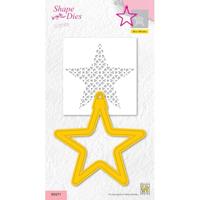 Nellie's Choice • click dies kerstornament ster - thumbnail