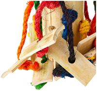 HAPPY PET VOGELSPEELGOED PUZZEL BAMBOE 48X24X24 CM - thumbnail