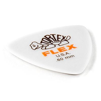 Dunlop Tortex Flex Triangle plectrums 0.60 mm (6 stuks)