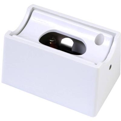 Tafelarmatuur wit Letta Small Perluci exclusief lamp