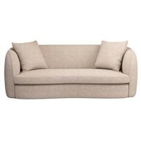 Bank Enzio 3,5-zits - stof Wales - taupe - thumbnail