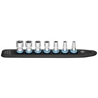 HAZET SmartRail met 7 steekplaatsen 850A-SR/7 | 1/4 inch (6,3 mm) vierkant hol | Buiten-zeskant-tractieprofiel | 7-delig - 850A-SR/7 - thumbnail