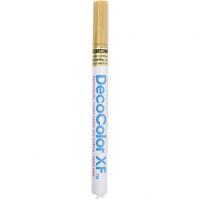 Creotime stift DecoColorXF 13 cm 1,2 mm metallic goud - thumbnail