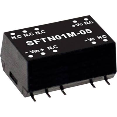 MEAN WELL SFTN01M-15 DC/DC-convertermodule 67 mA 1 W Aantal uitgangen: 1 x Inhoud 1 stuk(s)