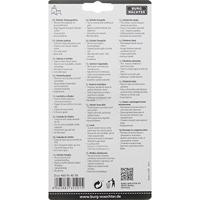 Burg Wächter 2er Set Duo 460 Ni 40 SB Hangslot Gelijksluitend Messing Sleutelslot - thumbnail