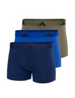Adidas Boxershorts 3-pack flex cotton blauw groen - thumbnail