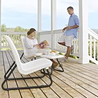 Rio balkon loungeset wit - thumbnail