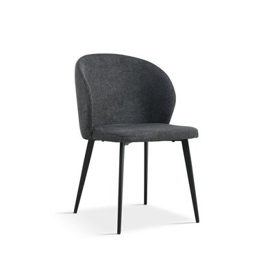 Stoel Lena Donkergrijs - Set van 4