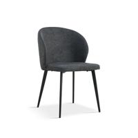 Stoel Lena Donkergrijs - Set van 4 - thumbnail