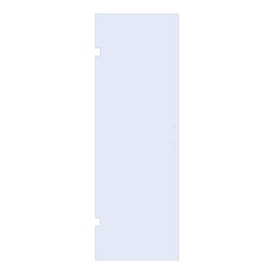 Sanitop Douchedeur Just Creating | Profielloos | 80 cm | Omkeerbaar Helder Glas | Nisdeur Sanitop