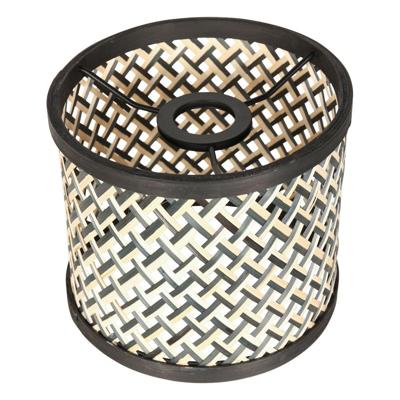 Steinhauer Lampenkap Bamboe Ø 20 cm E27 zwart beige Steinhauer Lampenkap Bamboe Ø 20 cm E27 zwart beige