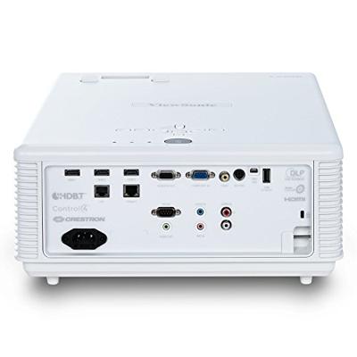Viewsonic LS800HD Laser DLP beamer (Full-HD, 5.000 ANSI lumen, 3x HDMI, USB, 1.65x optische zoom, 24/7 werking) wit