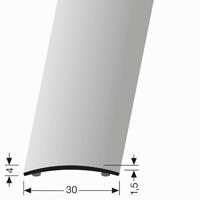 Dilatatieprofiel zelfkl. 30 mm alu goud - 270 cm - thumbnail