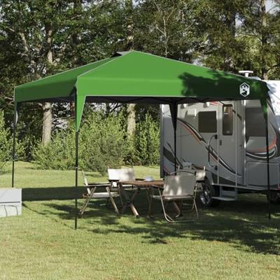 VidaXL Luifeltent groen 290 x 290 x 251 cm stof VidaXL Luifeltent groen 290 x 290 x 251 cm stof