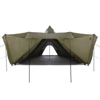 Tipitent 6-persoons waterdicht olijfgroen - thumbnail