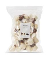 PETSTYLE LIVING GEKNOOPT BOT WIT MET EEND 10-11 CM 20 ST - thumbnail