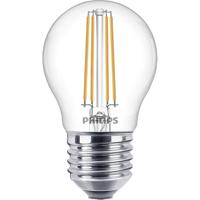 Philips Lichtbron kogel4,3W - E27 - 2700K - 470 lumen set van 2 transparant - 929004590455 - thumbnail