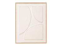 LIVARNO home Canvas muurdecoratie 3D (Wit) - thumbnail