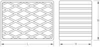 KS Tools 160.0481 Rubberen kussen (l x b x h) 160 x 120 x 100 mm - thumbnail