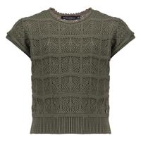 Frankie & Liberty Meisjes trui gebreid - May - Fresh olijf groen - thumbnail