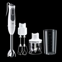 Braun MQ3125B MultiQuick 3 Vario Staafmixer Wit - thumbnail