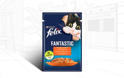 Purina Kattenvoer Fantastic Kip 85 g