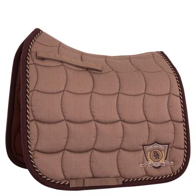 BR Melange dressuuur zadeldek bruin maat:dr full