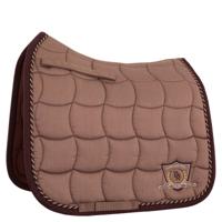 BR Melange dressuuur zadeldek bruin maat:dr full - thumbnail