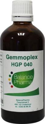 Balancepharma HGP040 Gemmoplex dieplymf 100 Milliliter
